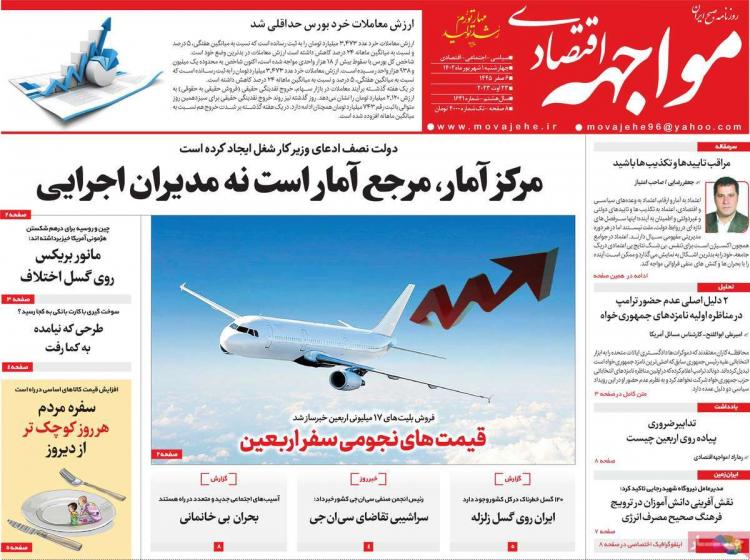 عناوین روزنامه های اقتصادی چهارشنبه 1 شهریور 1402,روزنامه,روزنامه های امروز,روزنامه های اقتصادی
