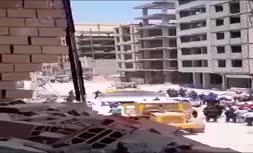ساختمان خلازیر را با کشیدن طناب ویران کردند!/ زاکانی در محل فاجعه‌ی ریزش ساختمان‌ها چه می‌کند؟!