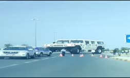 فیلم/ بزرگترین خودروی هامر در دبی