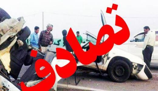 تصادف وحشتناک پژو پارس و دنا در جاده سوری خرم‌آباد,حوادث خرم آباد