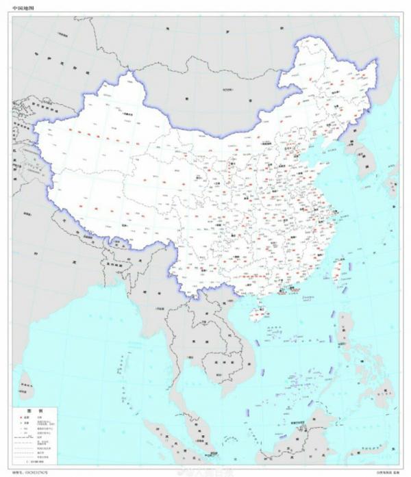 چین,نقشه جدید چین