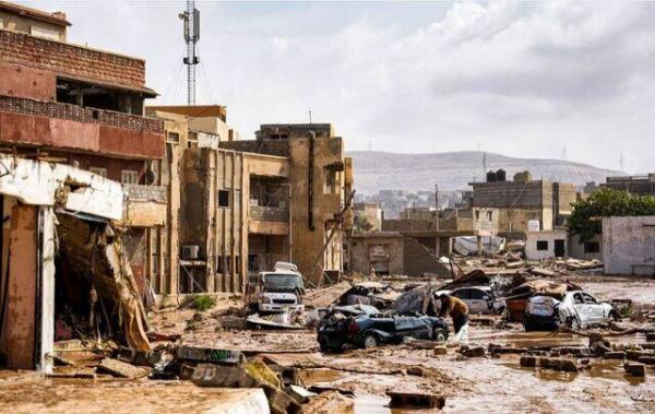 زلزله مراکش,سیل لیبی