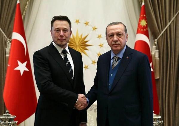 اردوغان و ایلان ماسک,درخواست اردوغان از ایلان ماسک برای راه‌اندازی کارخانه تسلا در ترکیه