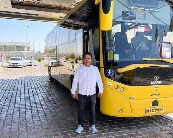 مجید یعقوبی,راننده اتوبوس رونالدو
