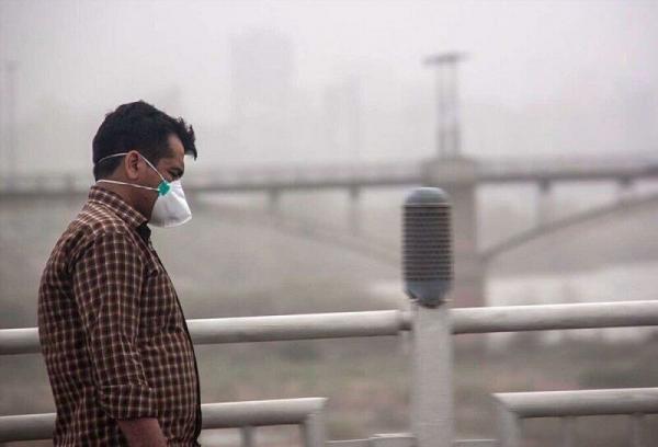 شوش در وضعیت خطرناک تنفسی,دود غلیظ در برخی شهرهای خوزستان