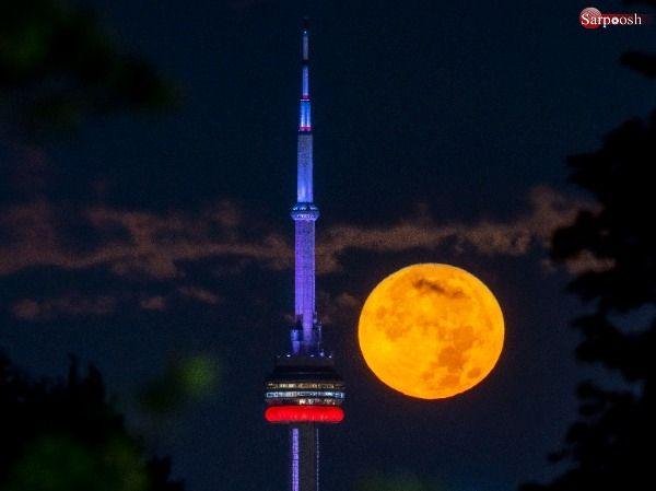 تصاویر سومین اَبَر ماه سال 2023,عکس های سومین اَبَر ماه سال 2023,تصاویر پدیده ماه آبی در سراسر جهان