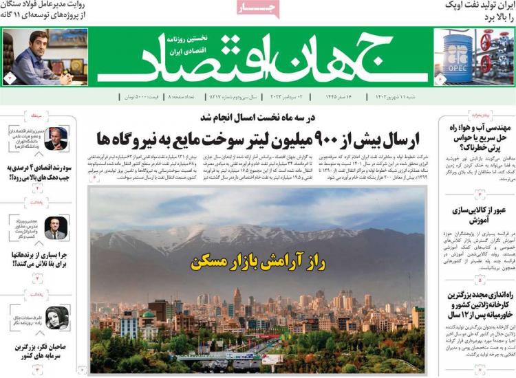 عناوین روزنامه های اقتصادی شنبه 11 شهریور 1402 عناوین روزنامه های اقتصادی شنبه 11 شهریور 1402,روزنامه,روزنامه های امروز,روزنامه های اقتصادی