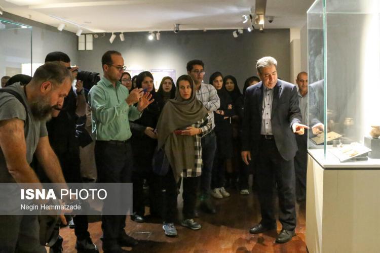تصاویر نمایش آثار پس گرفته‌شده از فرانسه و انگلیس در موزه ملی ایران,عکس های موزه ملی ایران,تصاویری از موزه ملی ایران