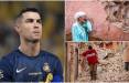 رونالدو,تکذیب کمک رونالدو به زلزله زدگان مراکش
