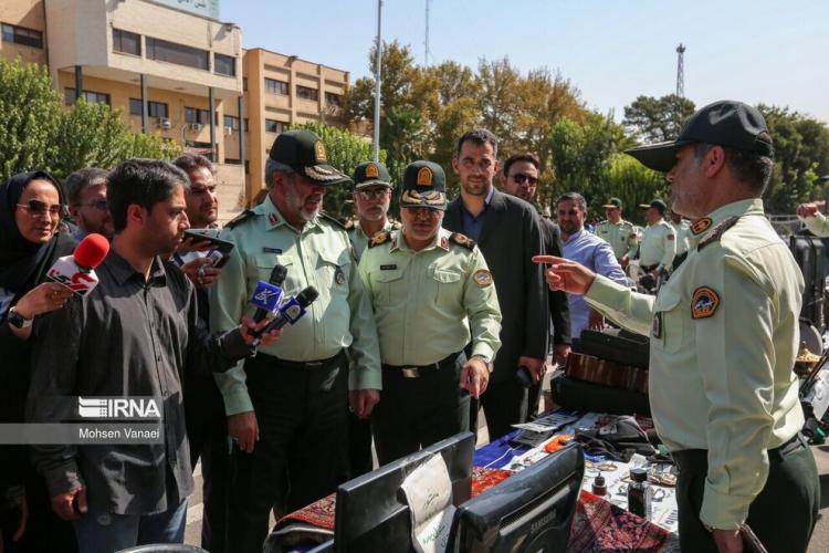 تصاویر دستگیری ۱۶۴ سارق حرفه‌ای,عکس های دستگیری سارقان در تهران,تصاویری از دستگیر شدن سارقان حرفه ای