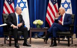 نتانیاهو و بایدن,صحبت های نتانیاهو و بایدن,دیدار نتانیاهو در دیدار بایدن