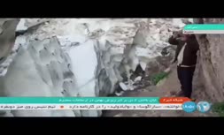 فیلم/ مرگ 2 نفر بر اثر ریزش بهمن در ارتفاعات سمیرم