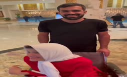 فیلم/ صحبت‌های فاطمه حمامی پس از ملاقاتش با رونالدو