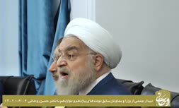 حسن روحانی: عده‌ای خوشحالند از این‌که نخبه‌های ما می‌روند؛ می‌گویند جایش افراد دیگر بیایند!