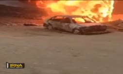 انفجار خط لوله نفت حوالی روستای کشار بندرخمیر/ ۲ نفر کشته شدند 