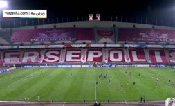 فیلم/ گرم‌کردن و تمرین یاران رونالدو روی چمن نامطلوب ورزشگاه آزادی