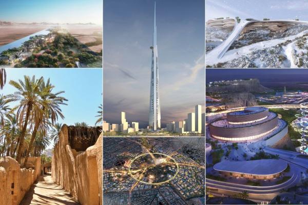 پروژه های عربستان,ابرپروژه های در دست ساخت عربستان