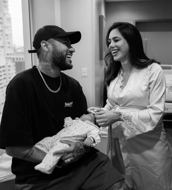 عکس نیمار و همسرش