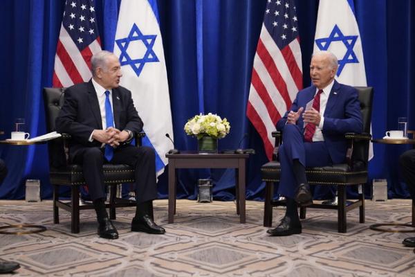 جو بایدن و نتانیاهو,واکنش ها به حملات حماس به اسرائیل