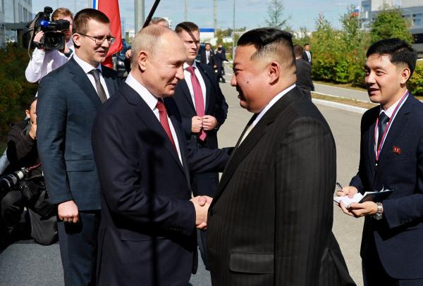کیم جونگ اون و پوتین,کمک کره شمالی به روسیه