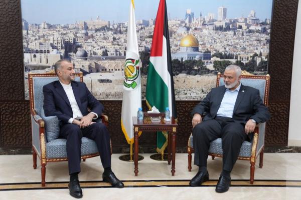 دیدار اسماعیل هنیه و وزیر خارجه ایران,بیانیه حماس درباره دیدار هنیه و امیرعبداللهیان