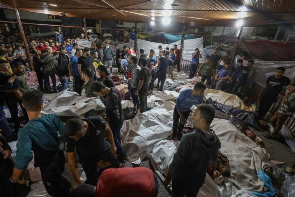 واکنش‌ها به بمباران بیمارستانی در غزه,بمباران در غزه