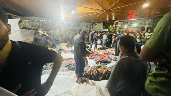 حمله حماس به بیمارستان غزه,بمباران بیمارستانی در غزه