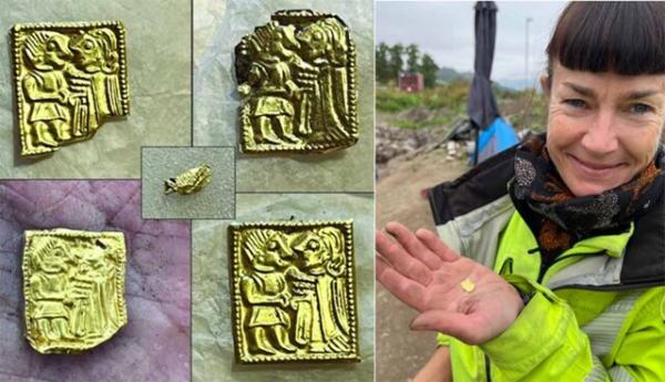طلا,کشف ورقه‌های مرموز طلا در نروژ