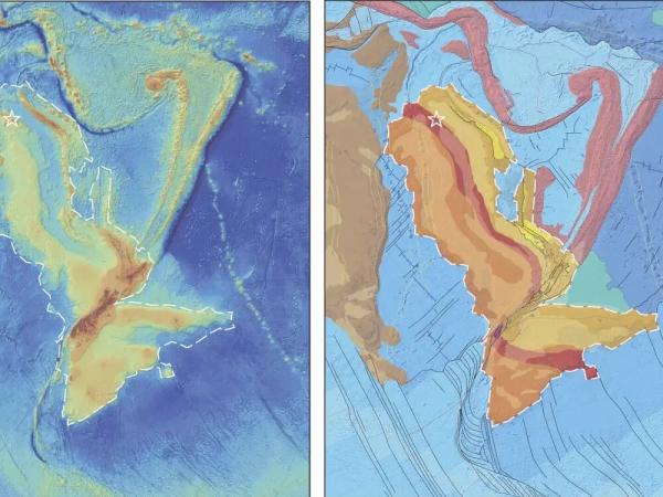 قاره,نقشه‌برداری از قاره تازه کشف شده بر روی زمین