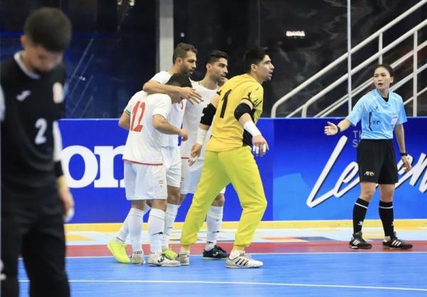 جام ملت‌های فوتسال آسیا, تیم ملی فوتسال ایران