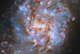 کهکشان,انتشار تصویری از کهکشان شبیه مار توسط تلسکوپ فضایی هابل