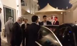 فیلم/ دیدار امیرعبداللهیان و اسماعیل هنیه در قطر