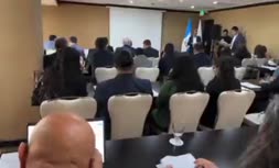 فیلم/ سخنرانی احمدی‌نژاد در گواتمالا برای ۳۰ نفر!
