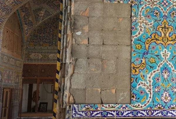 مسجد اصفهان,مرمت اضطراری مسجد سید اصفهان
