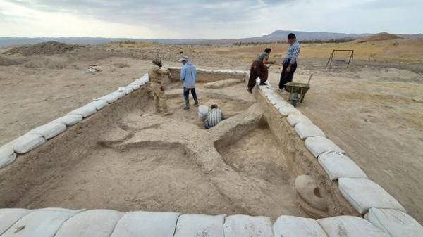کوره گچ پزی,کشف قدیمی‌ترین کورۀ گچ‌پزی در غرب ایران