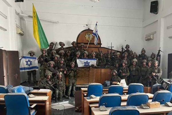 تصرف ساختمان شورای قانون گذاری حماس توسط اسرائیل,جنگ غزه
