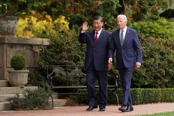 جو بایدن,دیدار بایدن و رئیس جمهور چین