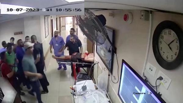 حضور گروگان‌ها در بیمارستان شفا,درگیری حماس و اسرائیل