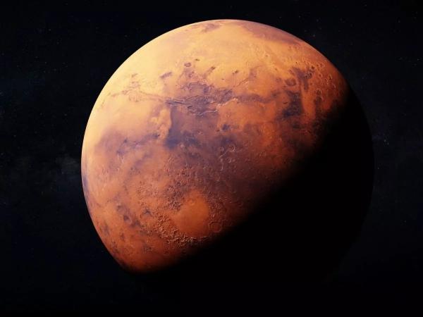 مریخ,انتشار جدیدترین نقشه یخ‌آب‌های مریخ توسط ناسا