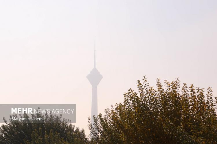 تصاویر آلودگی هوا,عکس های آلودگی هوا در تهران,تصاویر آلودگی هوای اصفهان در آبان 1402