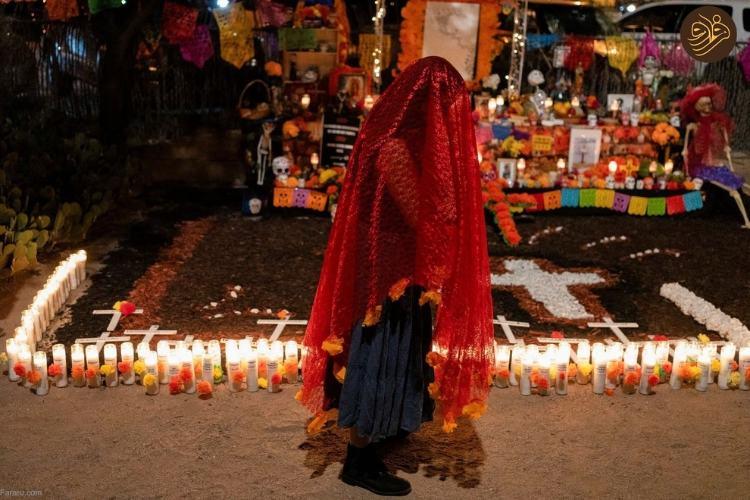 تصاویر روز مردگان در مکزیک ,عکس های روز مردگان در مکزیک در سال 2023,تصاویری از روز مردگان در مکزیک