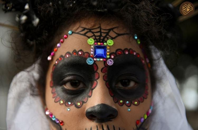 تصاویر روز مردگان در مکزیک ,عکس های روز مردگان در مکزیک در سال 2023,تصاویری از روز مردگان در مکزیک