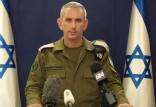 سخنگوی ارتش اسرائیل , حمایت ایران ازحملات علیه اسرائیل