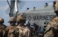 اعزام تنفگداران دریایی آمریکا به شرق مدیترانه,حمله آمریکا به البوکمال در مرز سوریه و عراق