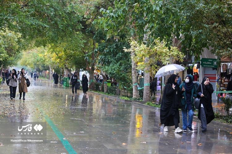 تصاویر بارش باران در اصفهان,عکس های بارش باران در اصفهان,تصاویری از بارش باران در اصفهان