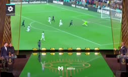 فیلم/ هو شدن امیلیانو مارتینز در مراسم توپ طلا 2023