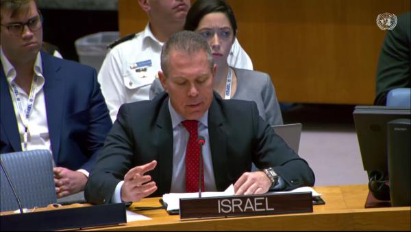 سفیر اسرائیل در سازمان ملل,جنگ حماس و اسرائیل