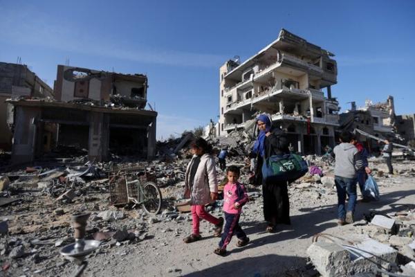غزه,طرح اسرائیل برای ایجاد منطقه حائل در نوار غزه
