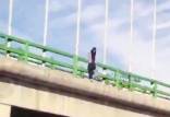 خودکشی در مشهد,خودکشی دختر مرد نما از روی پل در مشهد