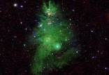 درخت کریسمس در فضا,ثبت تصویر جدید ناسا از درخت کریسمس در یک کهکشان
